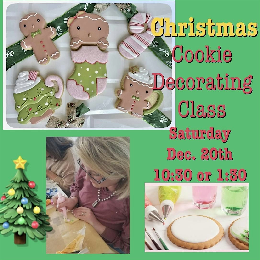 Scarlett's Christmas Cookie Decorating Class Session #1