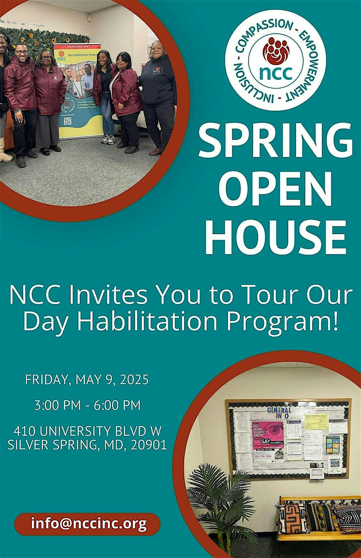 NCC Day Program Spring Open House