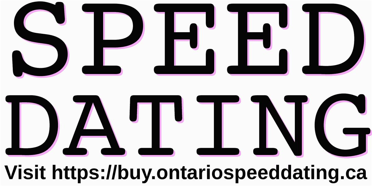 Speed Dating At Thirsty Cactus Dundas (30-50)
