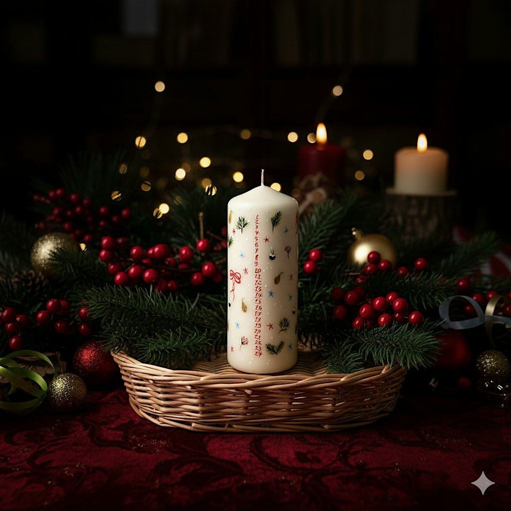 Merry Marylebone Festive Candle Painting Workshops