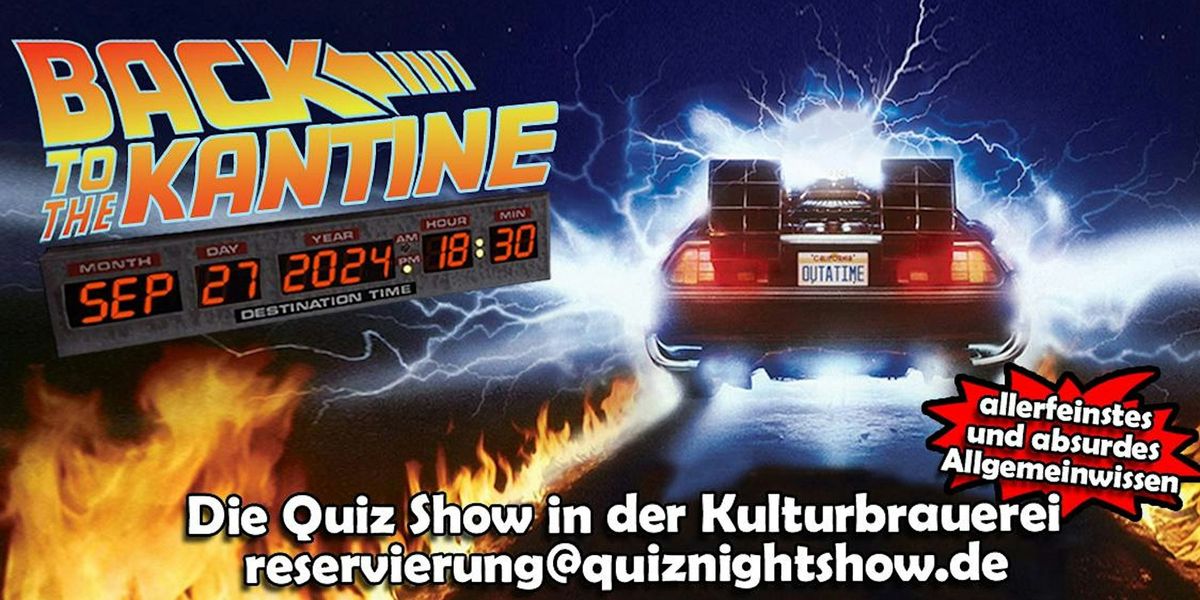 Quiz Night Show #484 \/\/ Allgemeinwissen in der Alten Kantine