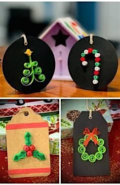 Virtual: Gift Tags - Paper Quilling