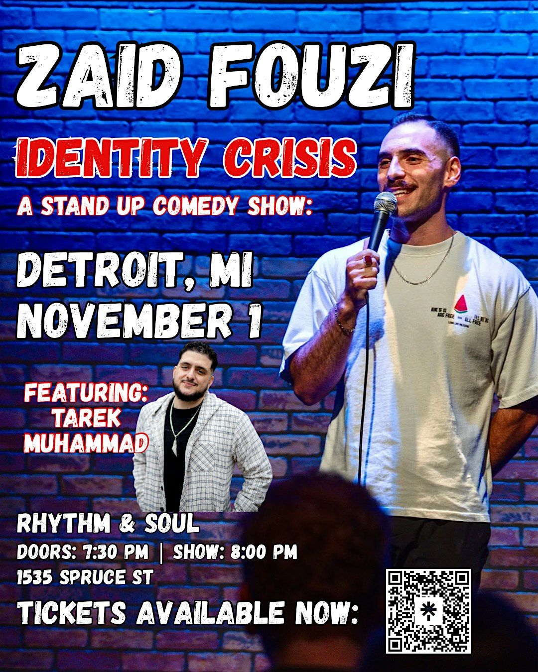 Zaid Fouzi: Identity Crisis Live in Detroit
