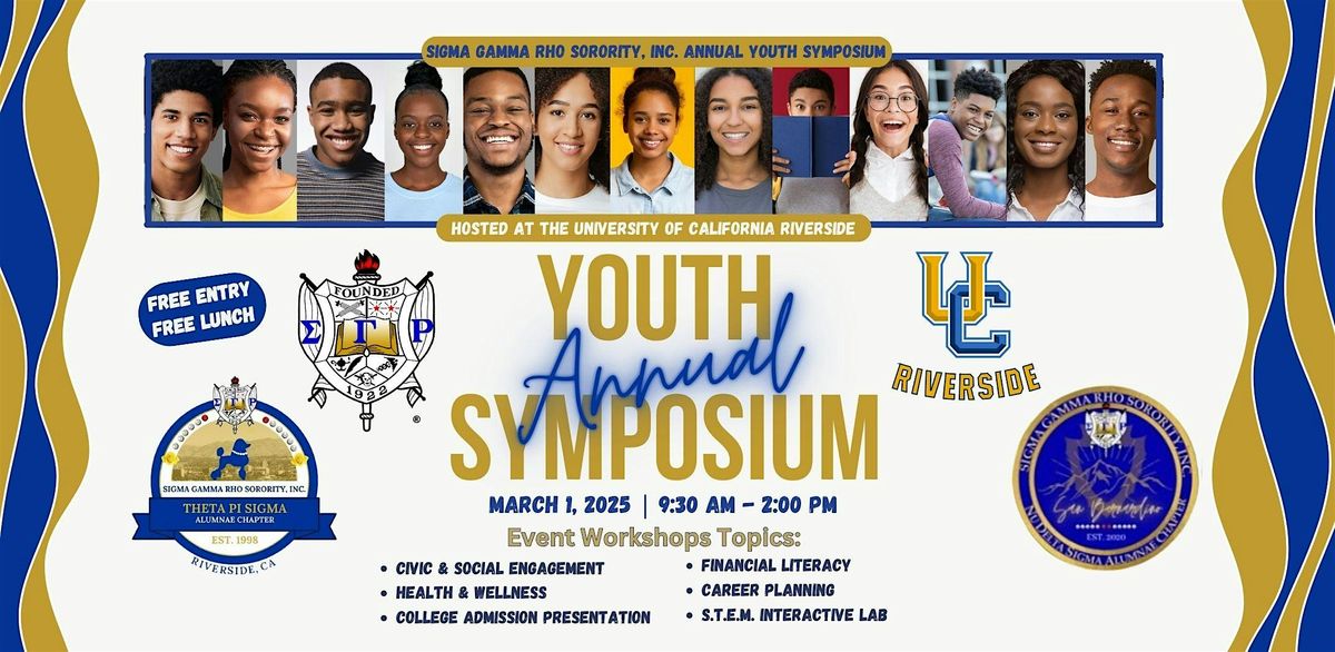 2025 Sigma Gamma Rho Annual Youth Symposium (Riverside and San Bernardino)