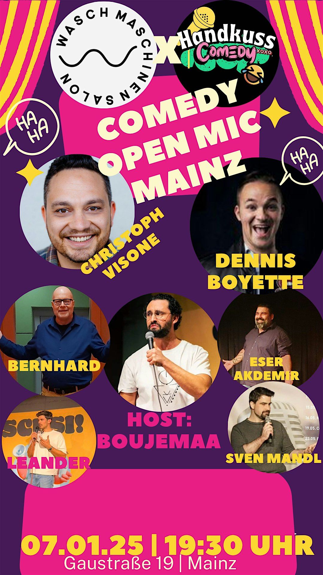 Comedy Open Mic Mainz