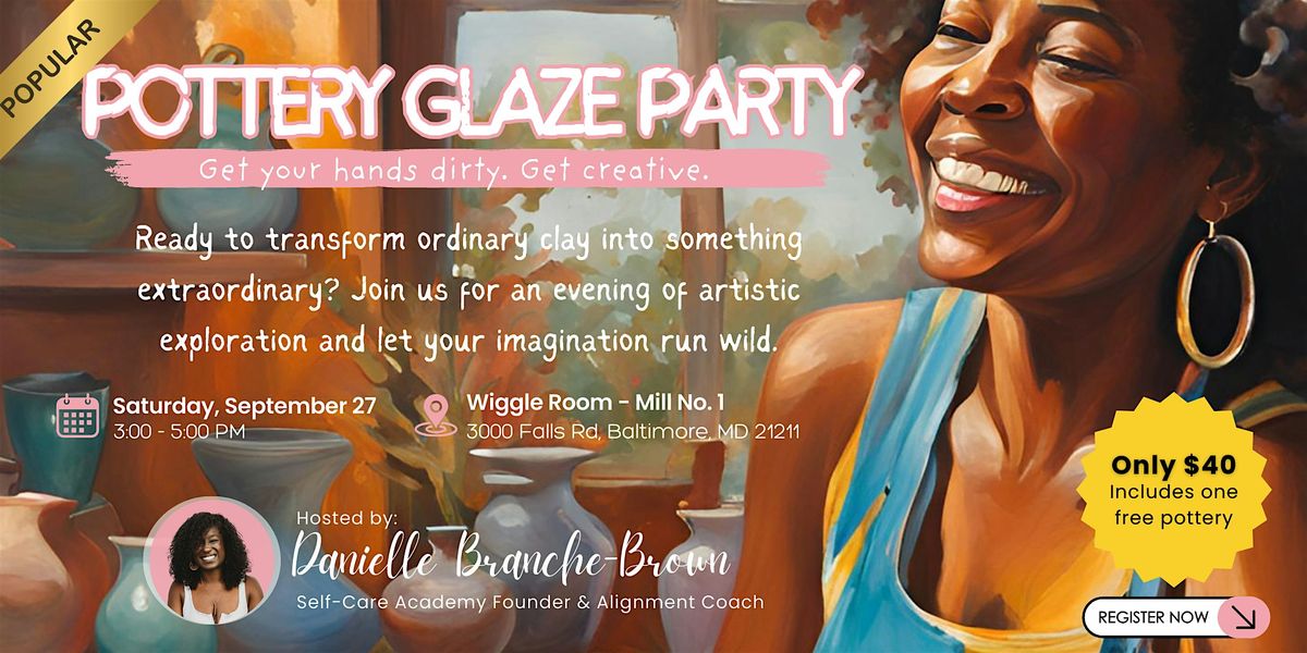 Pottery Glaze Party