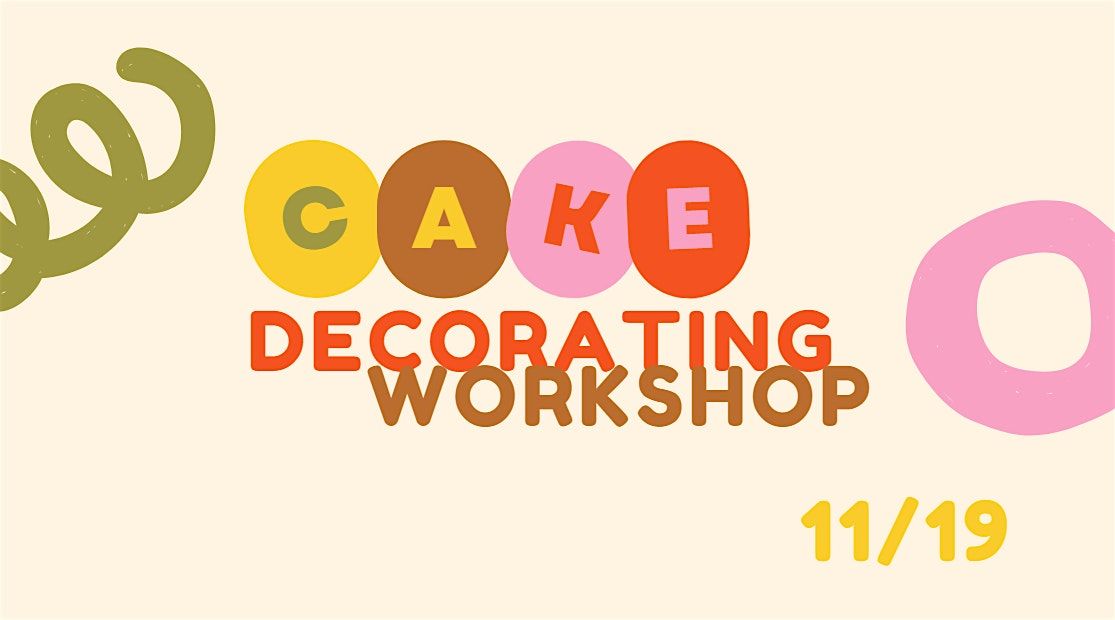 Cake Decorating Workshop