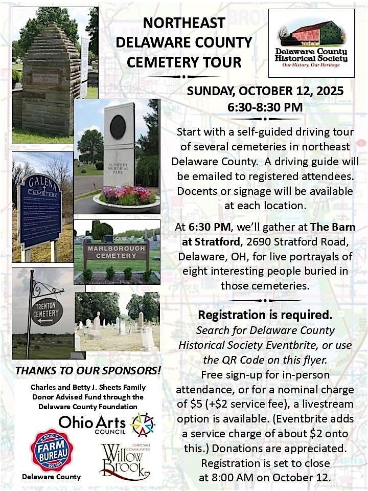 Northeast Delaware County Cemetery Tour