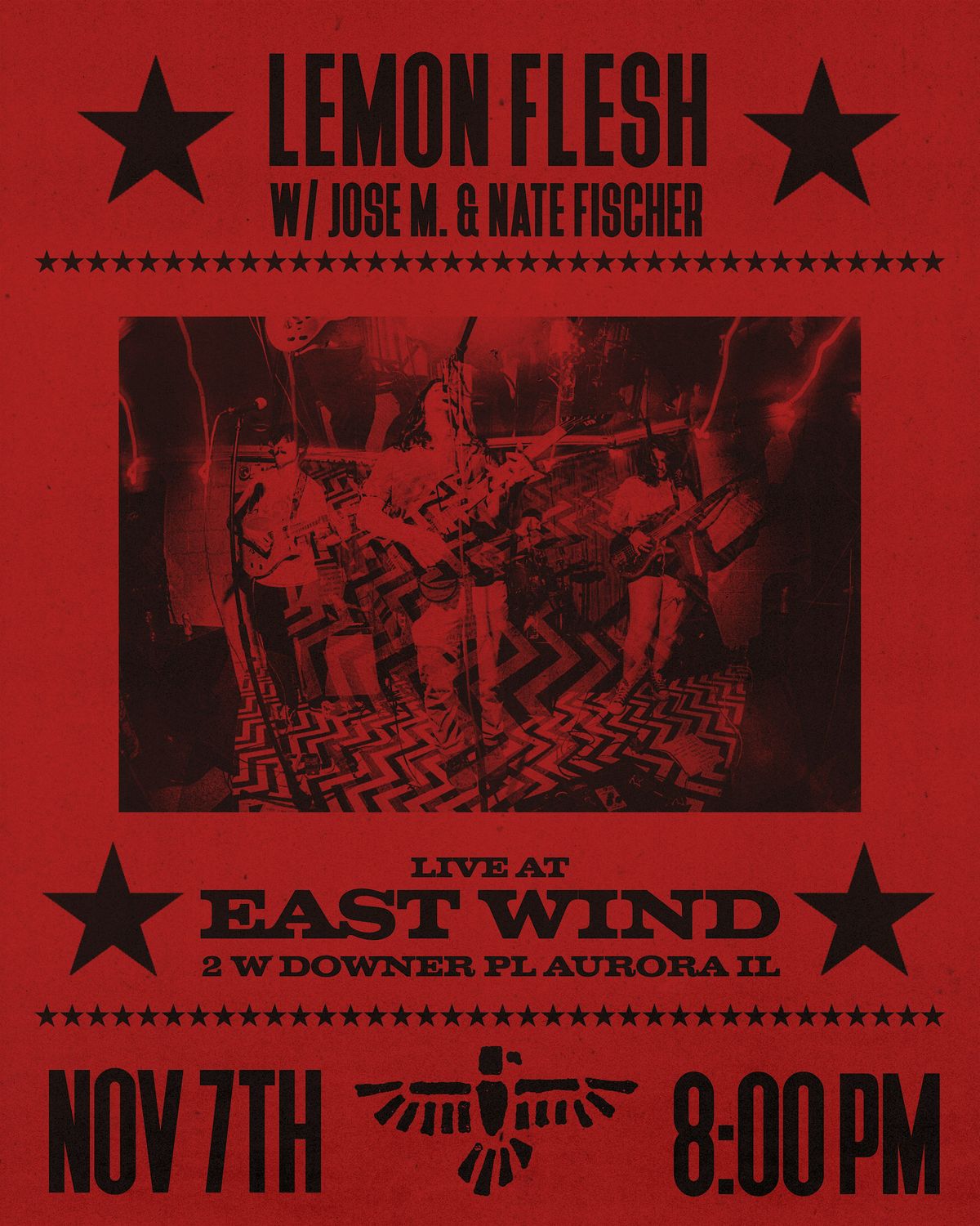 Lemon Flesh w\/Jose M. & Nate Fischer live at East Wind