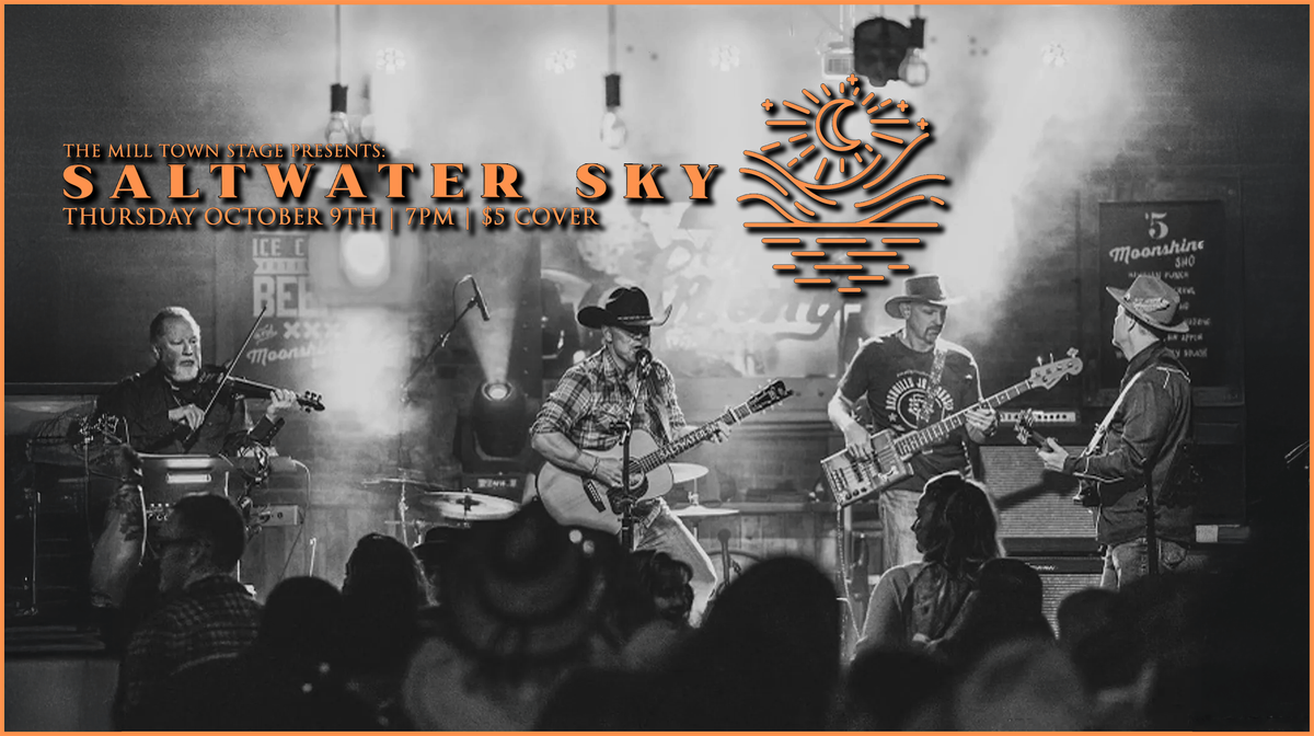 Saltwater Sky live on the Mill Town Stage