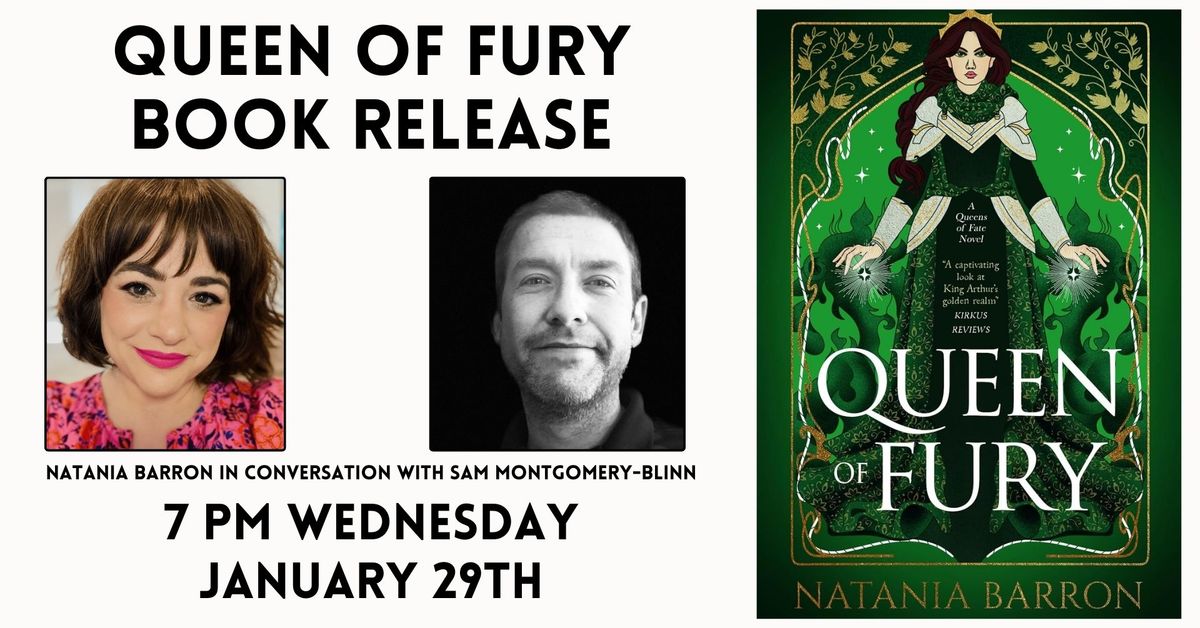 Queen of Fury Book Release