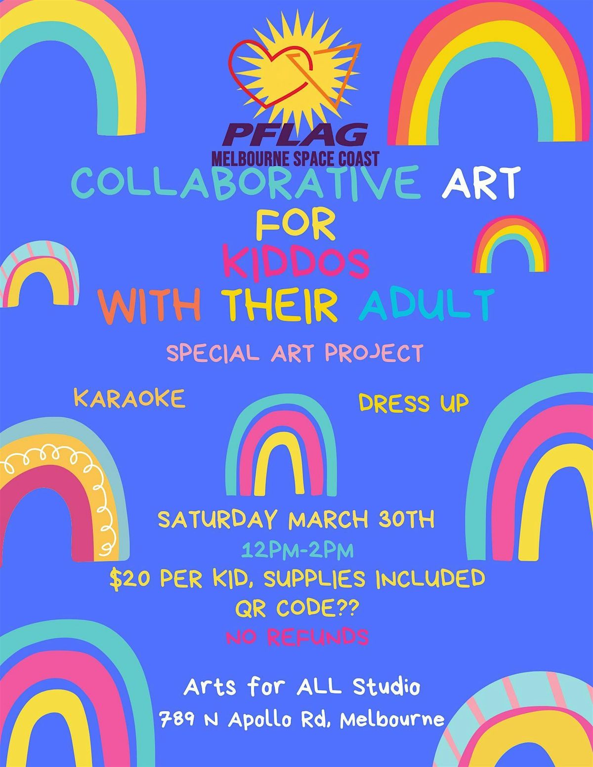 PFLAG Melbourne SPace Coast Art party