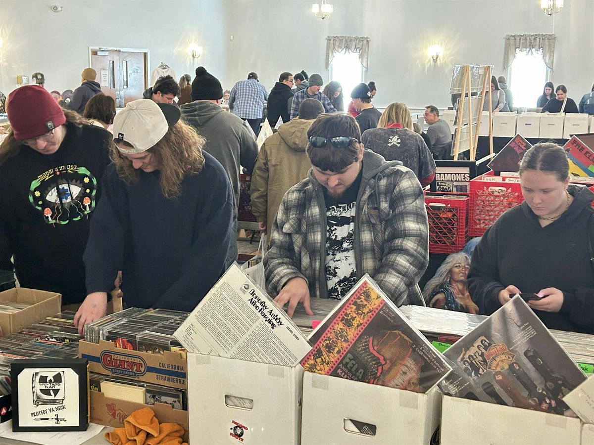 BIG VINYL RECORD SALE! CDs! The Toms River Record RIot! Saturday March 8th