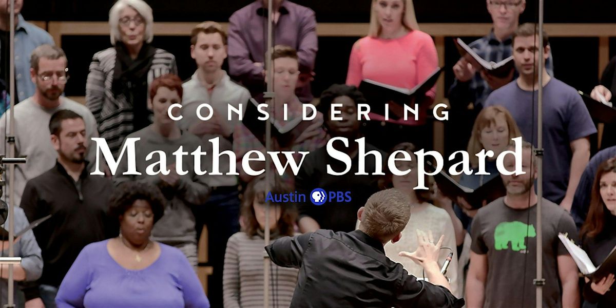 Documentary Screening & Discussion: Considering Matthew Shepard