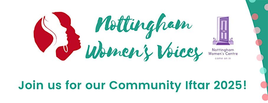 Community Iftar by Nottingham Women's Voices