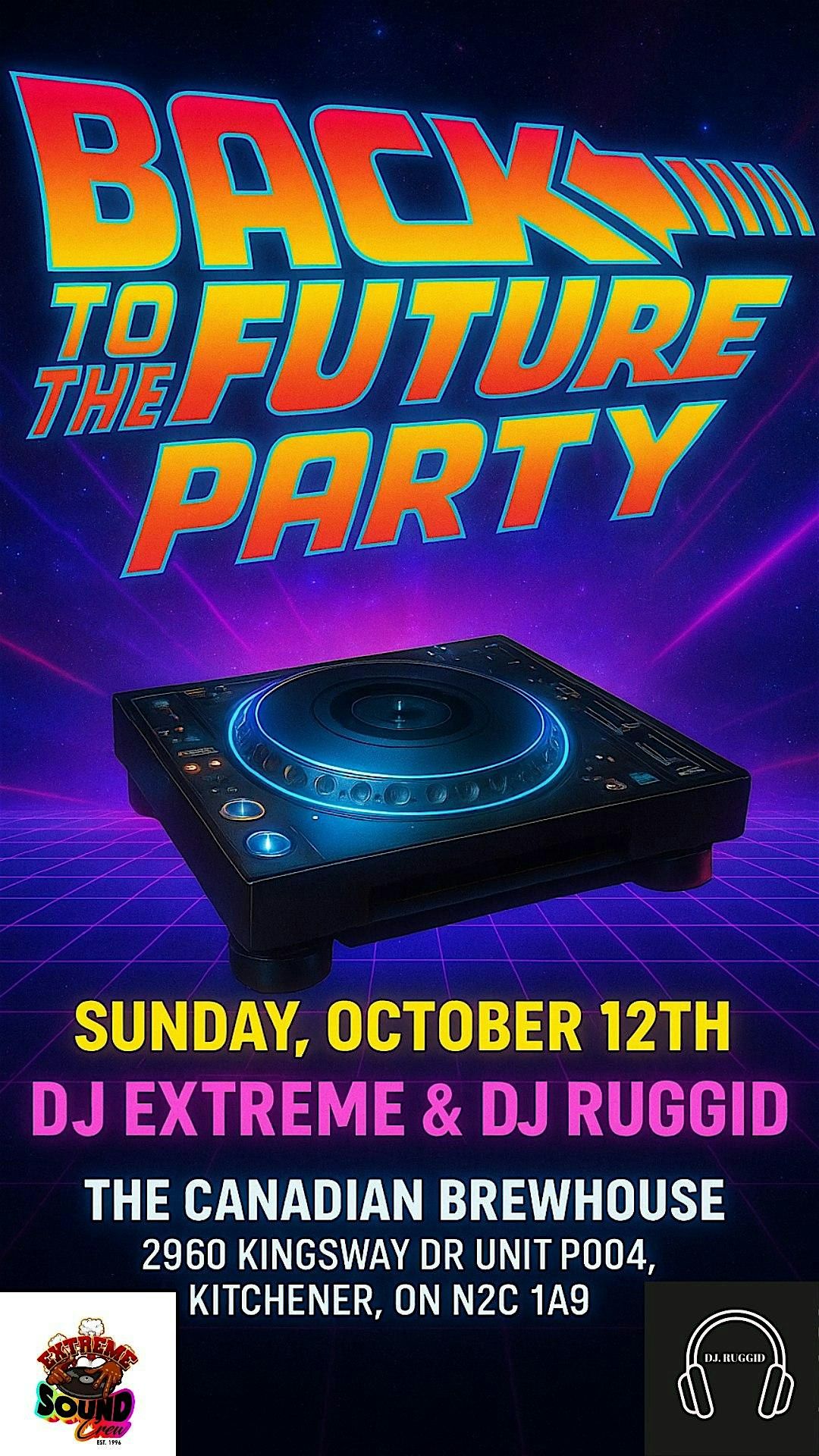 Back To The Future GNS is back!!  Mark your calendars for Sunday, October 1