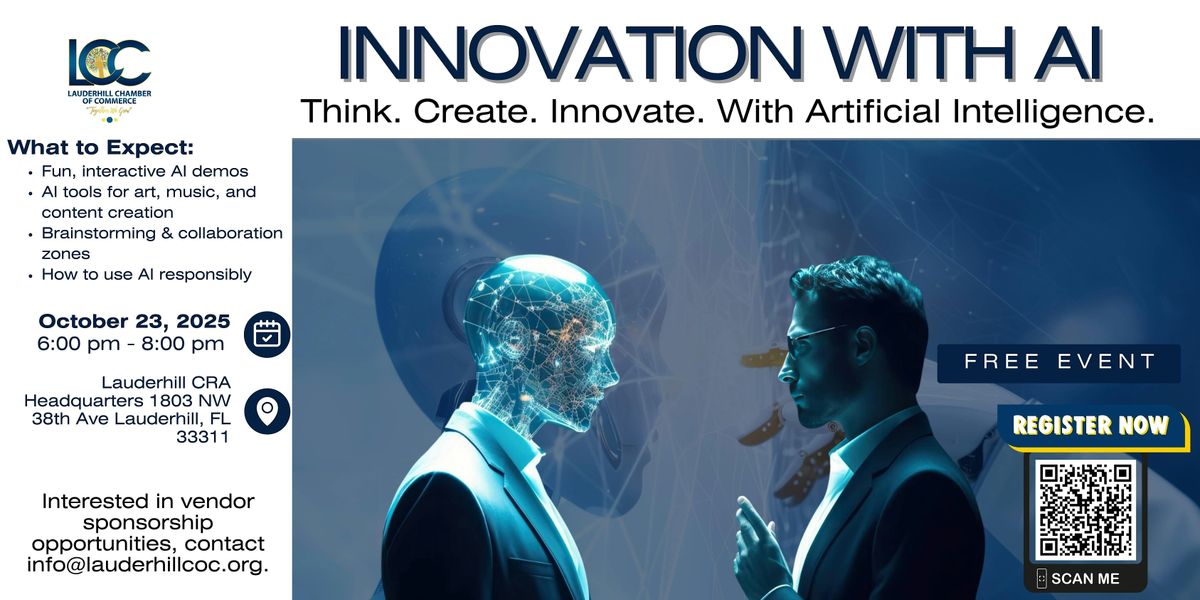 Lauderhill Chamber of Commerce - Innovation with AI Evening Insights