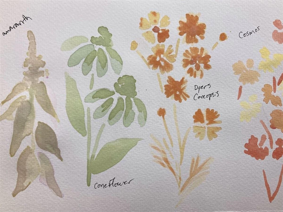 Painting With Plants: Making and Painting with Watercolors from the Garden