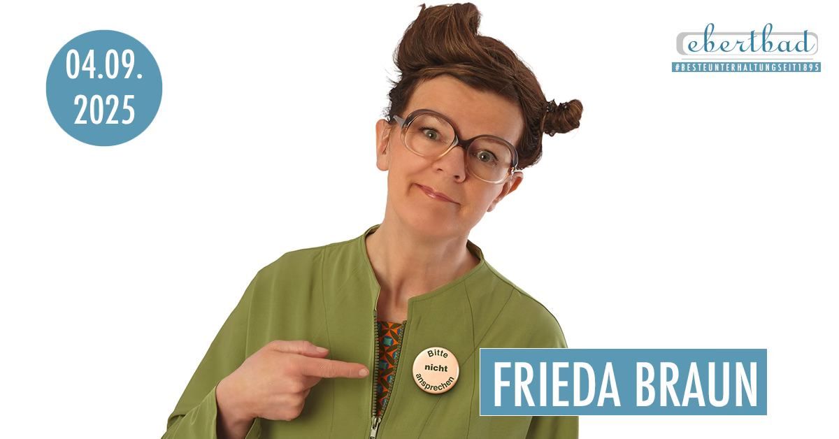 Frieda Braun - "Sprechpause" | Oberhausen \u2022 Ebertbad