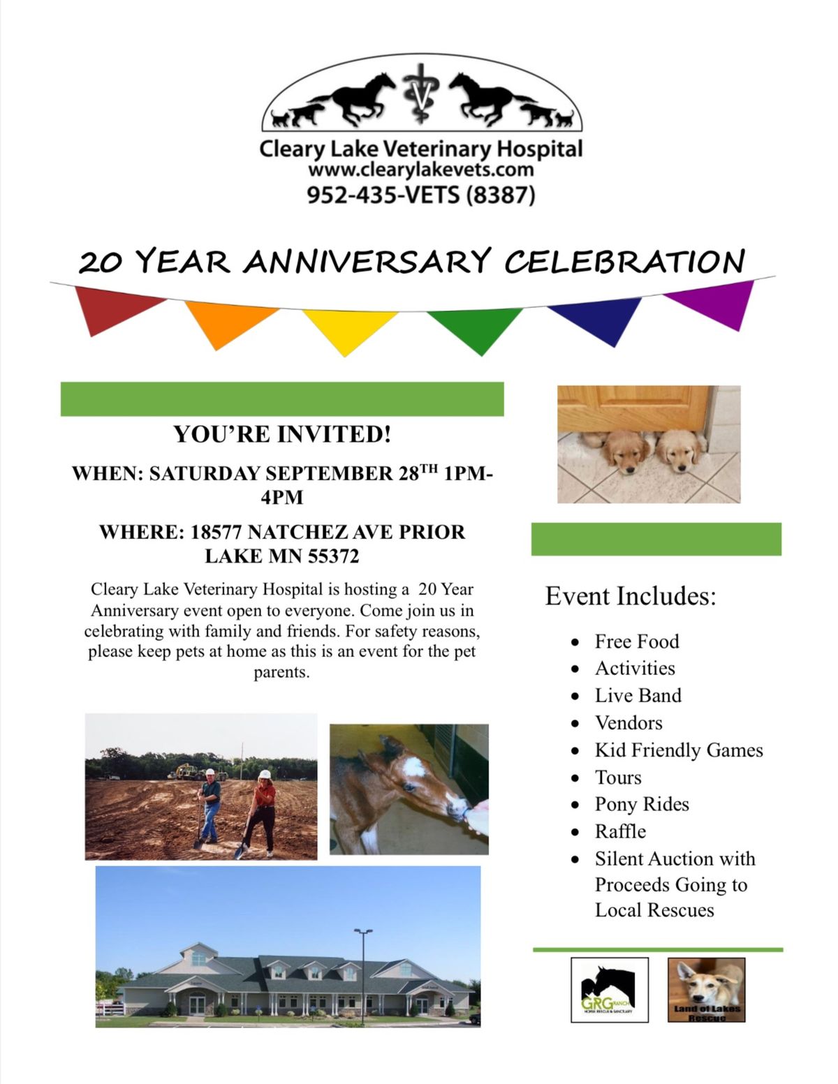 20 Year Anniversary Celebration 