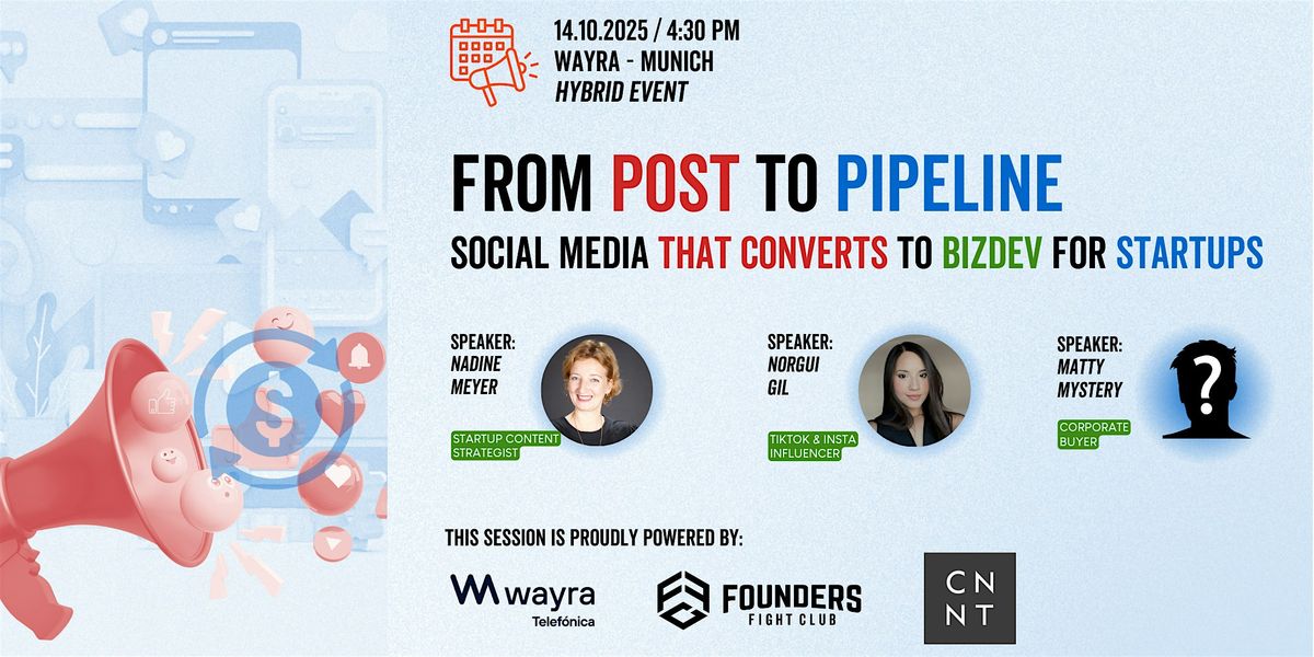 From Posts to Pipeline: Social Media That Converts (for Startups)!