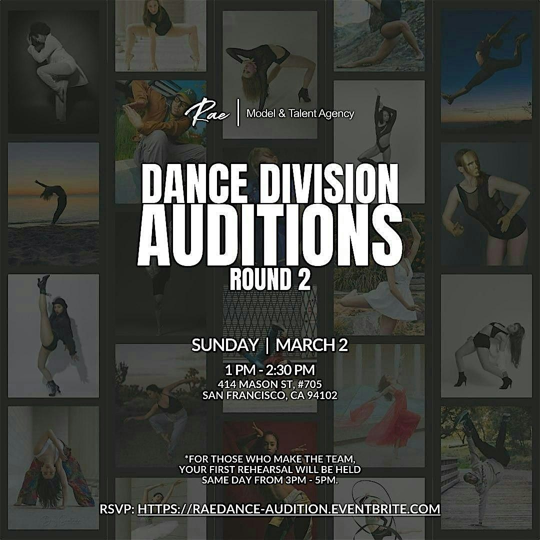 Rae Agency Dance Auditions