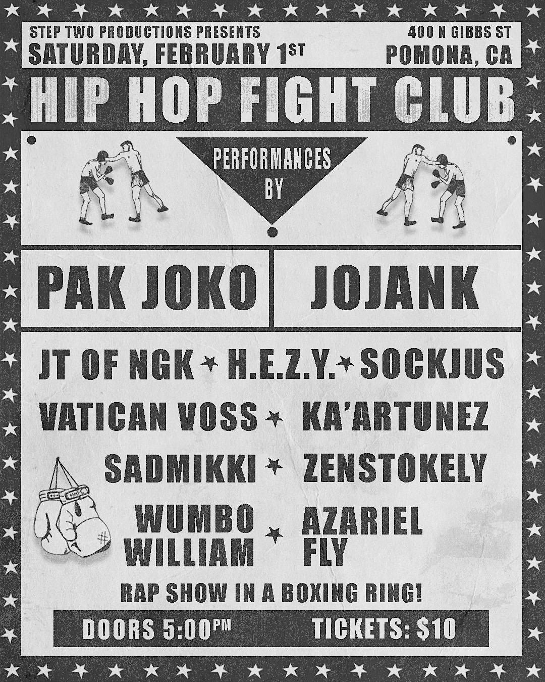 HIP HOP FIGHT CLUB