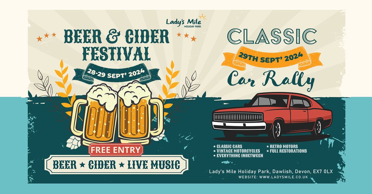 Beer & Cider Festival and Classic Car Rally