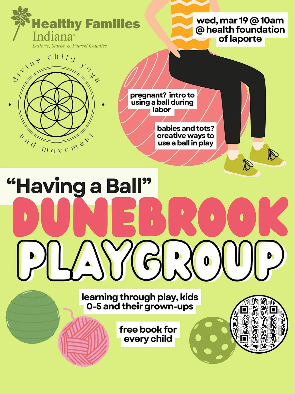 Dunebrook Playgroup: Having a Ball