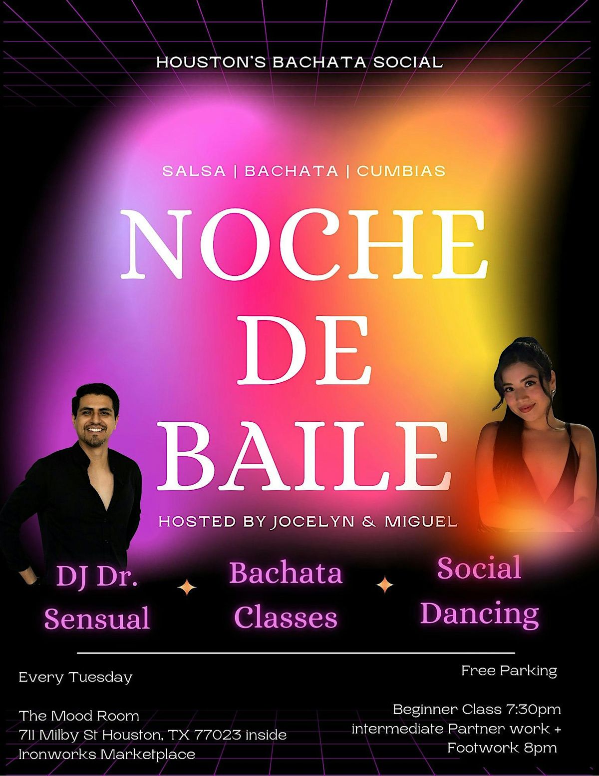 Salsa Bachata Night & more! Noche de Baile Industrial night