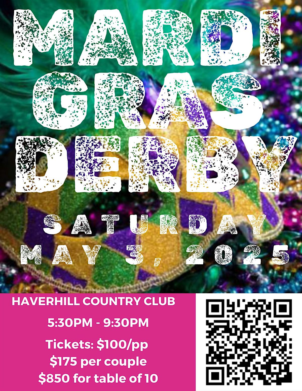 Mardi Gras Derby Fundraiser