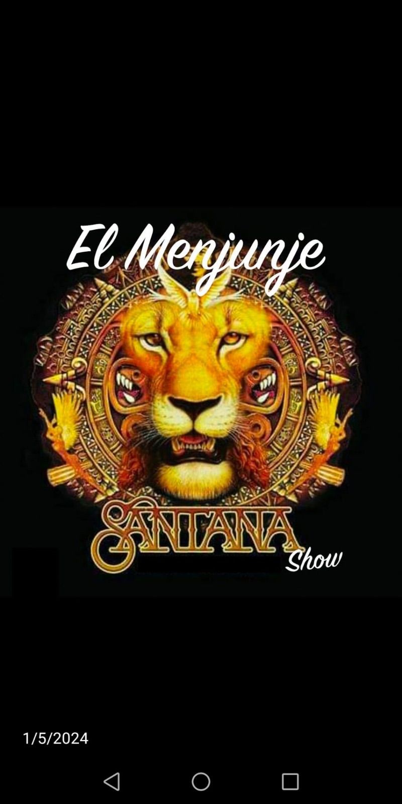 VENERDI\u2019 14 EL MENJUNJE (Tributo Santana)