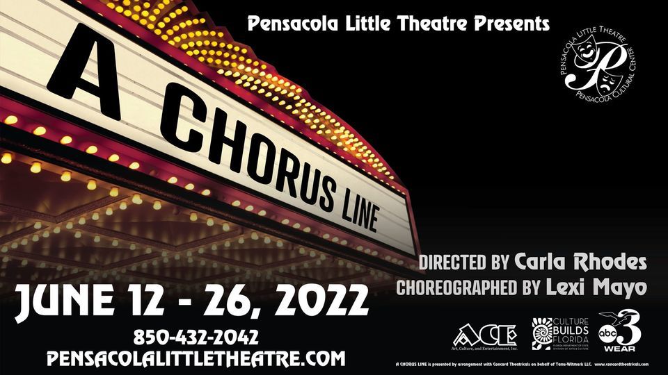 A Chorus Line, Pensacola Little Theatre, 16 June 2022