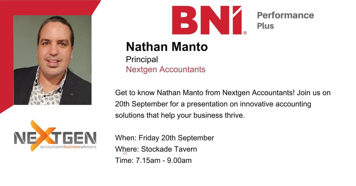 Understanding Modern Accounting: Feature Presentation by Nathan Manto from Nextgen Accountants