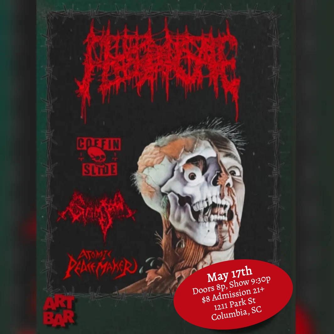 Defcon promotions presents: FLESHGATE, GRIMJAW COFFIN SLIDE AND ATOMIC PEACEMAKER