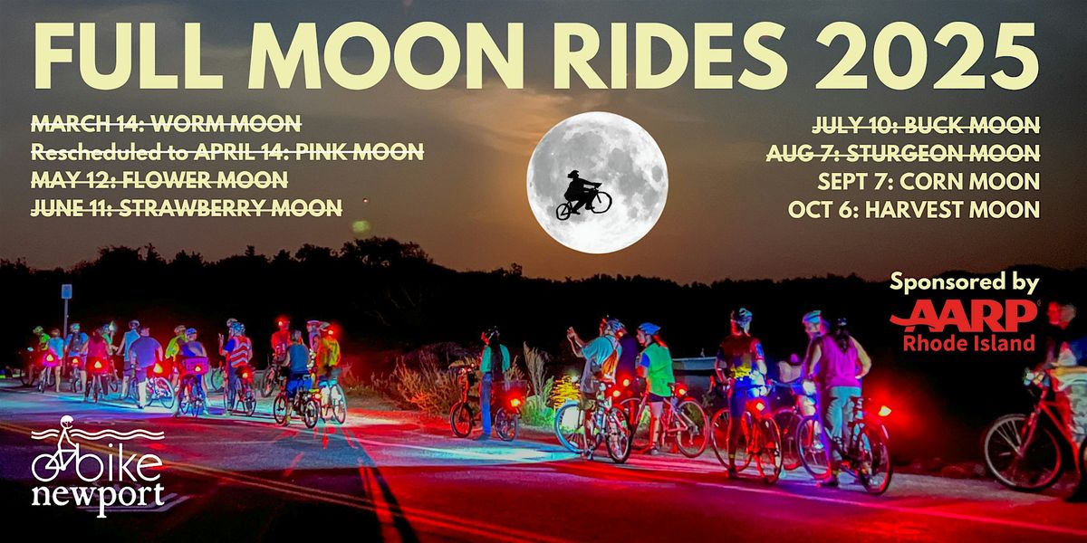 Bike Newport September Full Moon Ride 2025, Sponsored by AARP Rhode Island