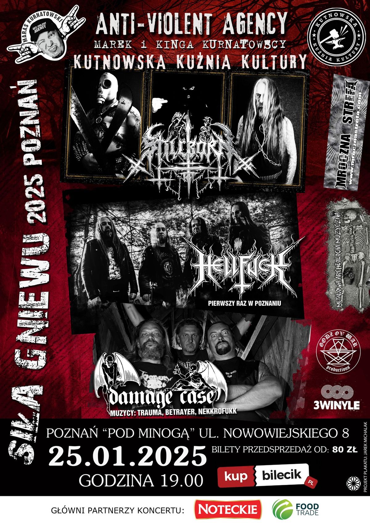 SI\u0141A GNIEWU POZNA\u0143 2024 - STILLBORN, HELLFUCK, DAMAGE CASE