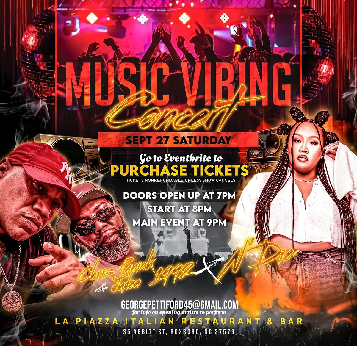 MUSIC VIBING CONCERT