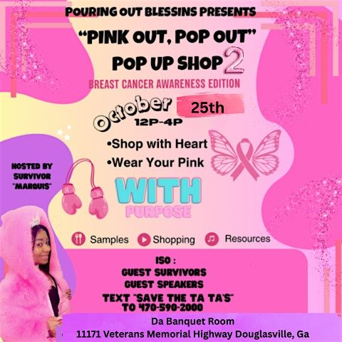 Pink Out Pop Up 2
