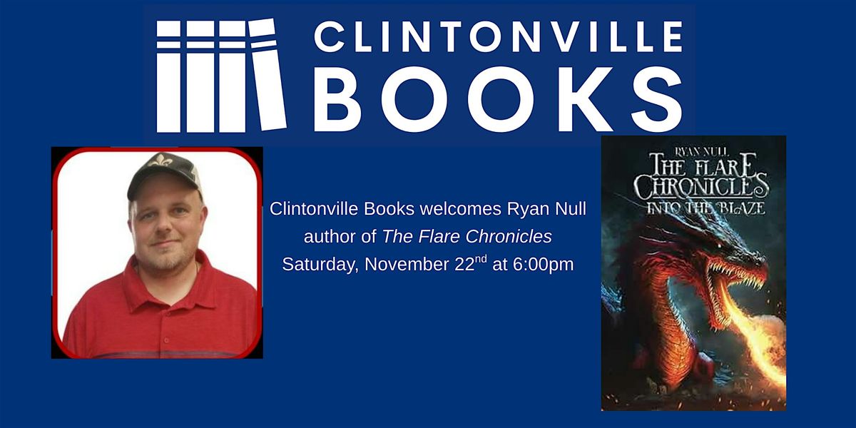 Clintonville Books welcomes Ryan Null