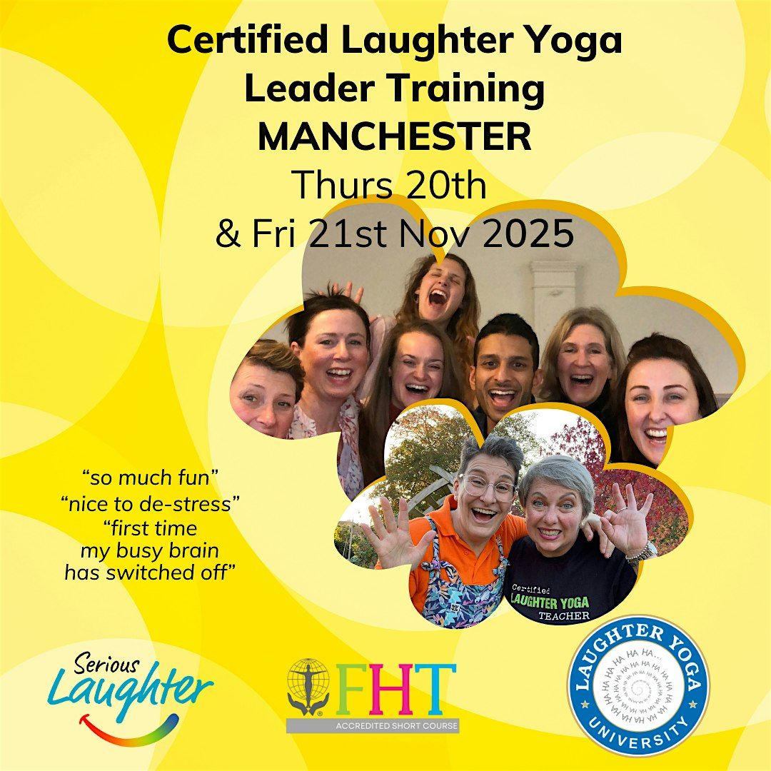 Nov 2025 Laughter Yoga Leader Training - Manchester