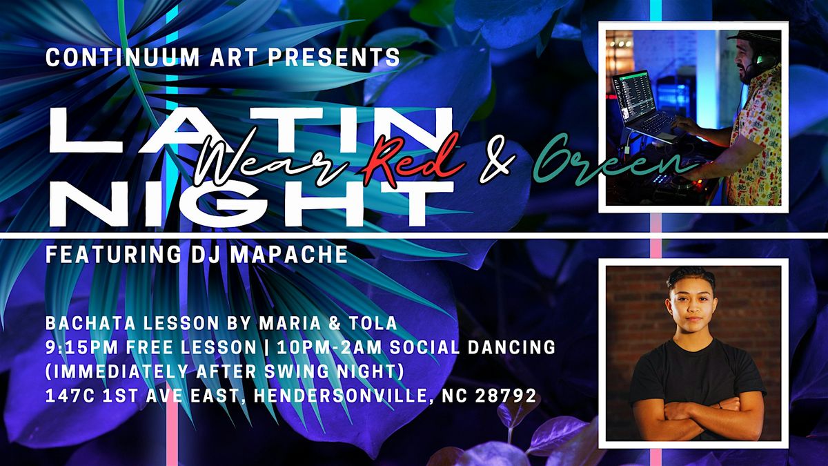 LATIN NIGHTS at Continuum-HOLIDAY EDITION