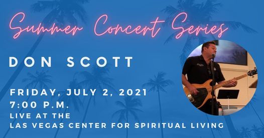 Summer Concert Series: Don Scott
