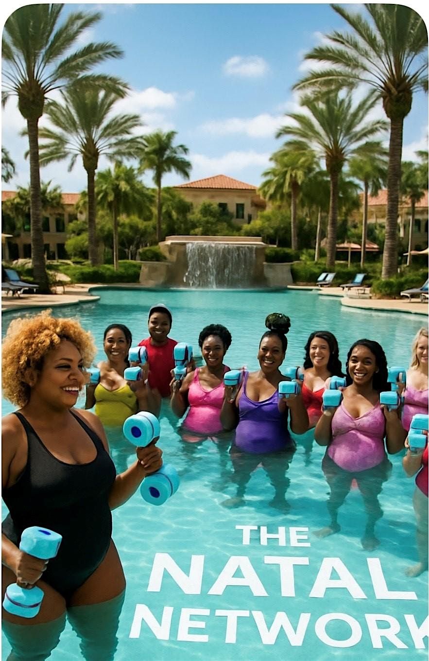 Poolside Prenatal Swim with The Natal Network