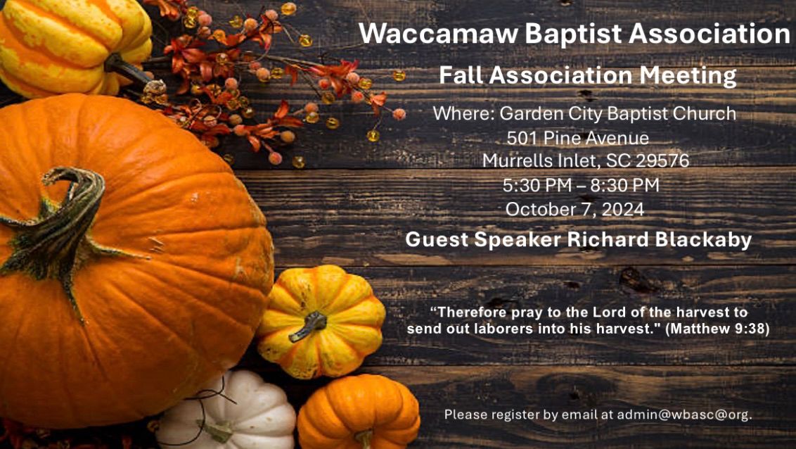 Fall Association Meeting