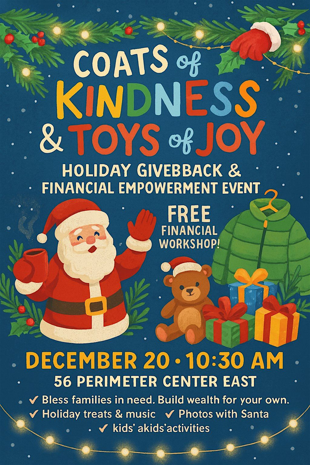 Coats of Kindness and Toys of Joy!