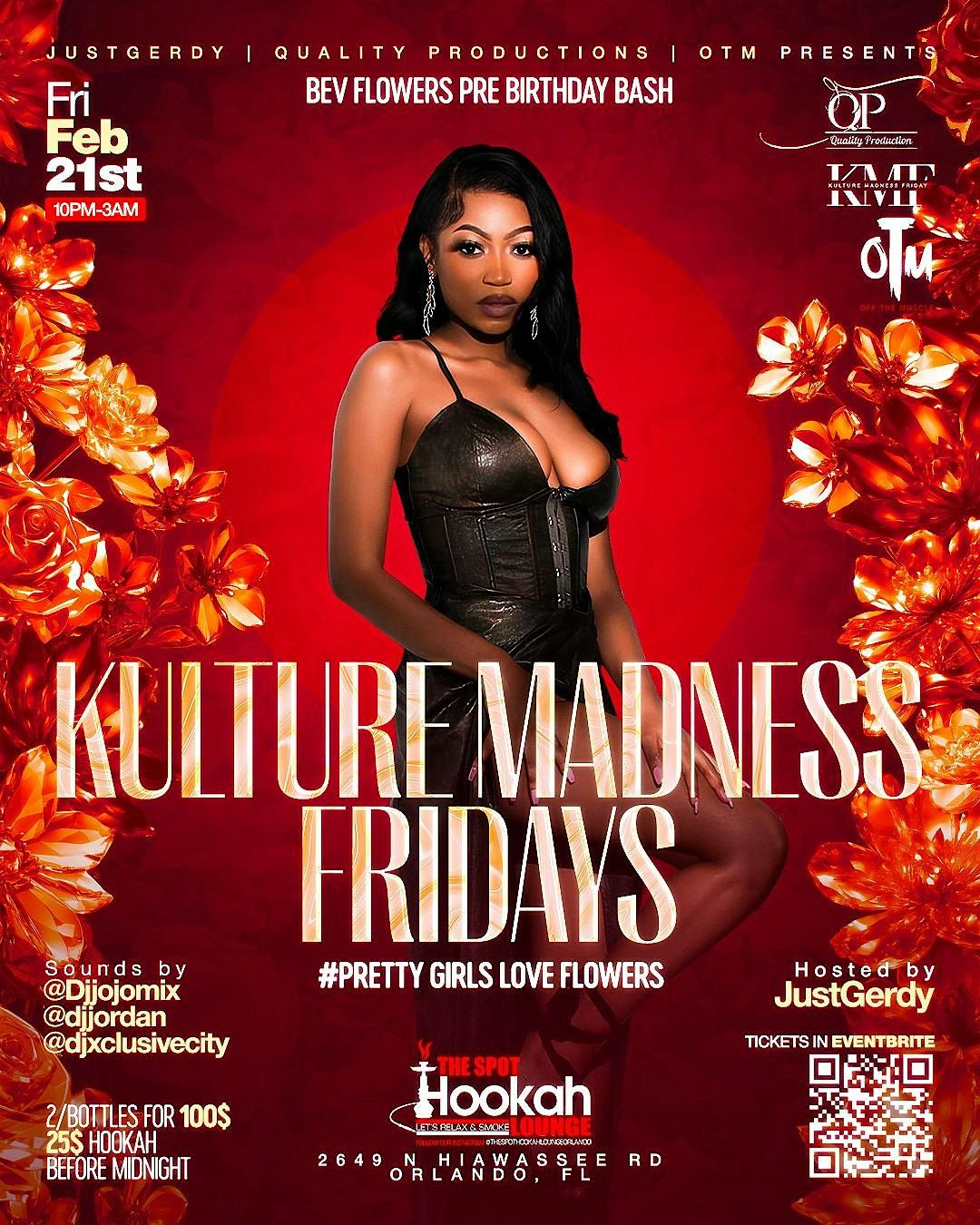 Kulture Madness Fridays -#prettygirlsloveflowers