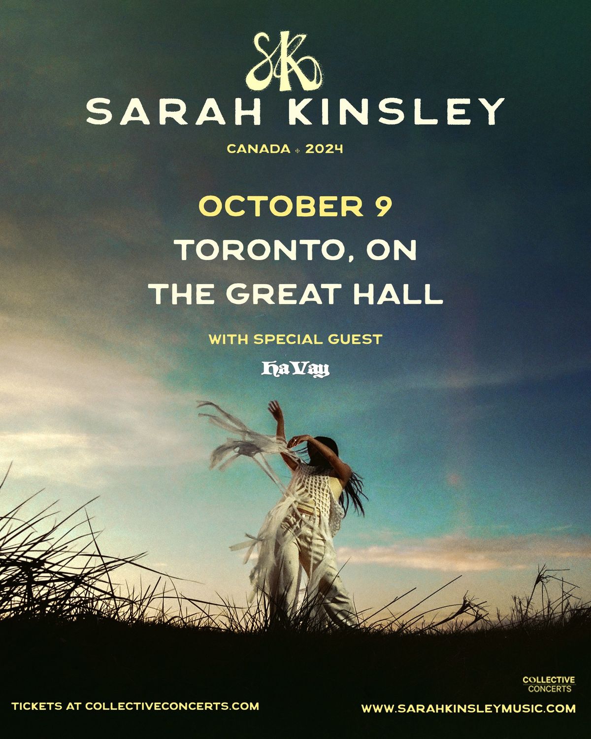 Sarah Kinsley at The Great Hall