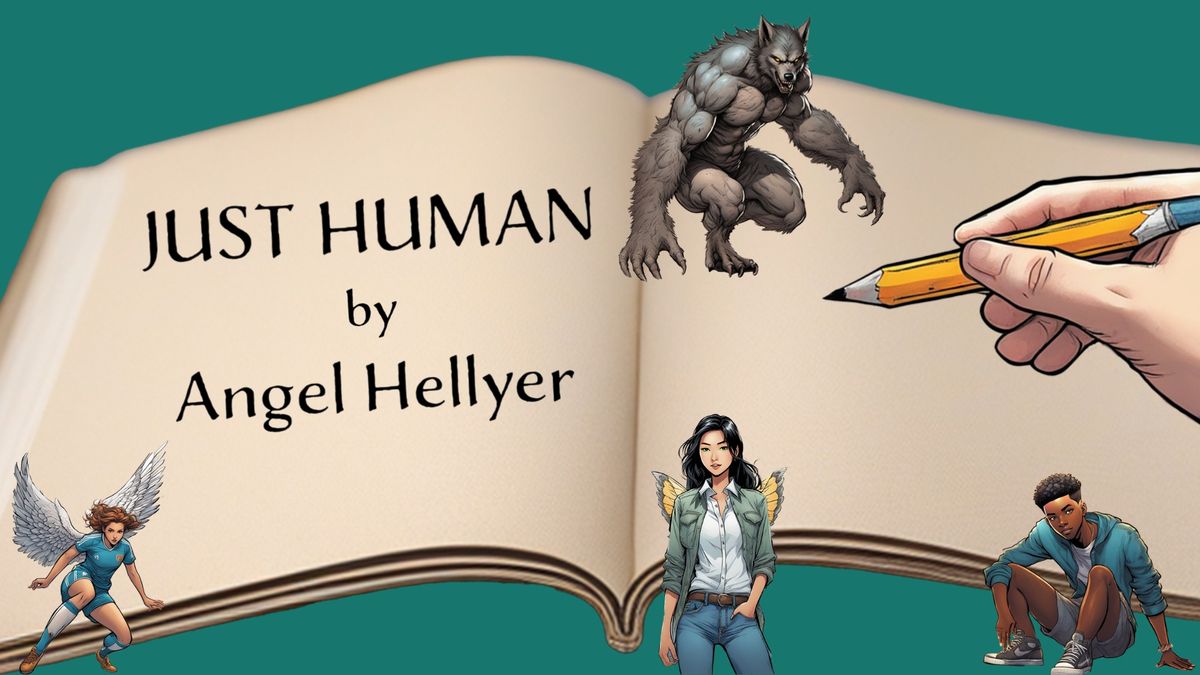 Book launch: Just Human by Angel Hellyer