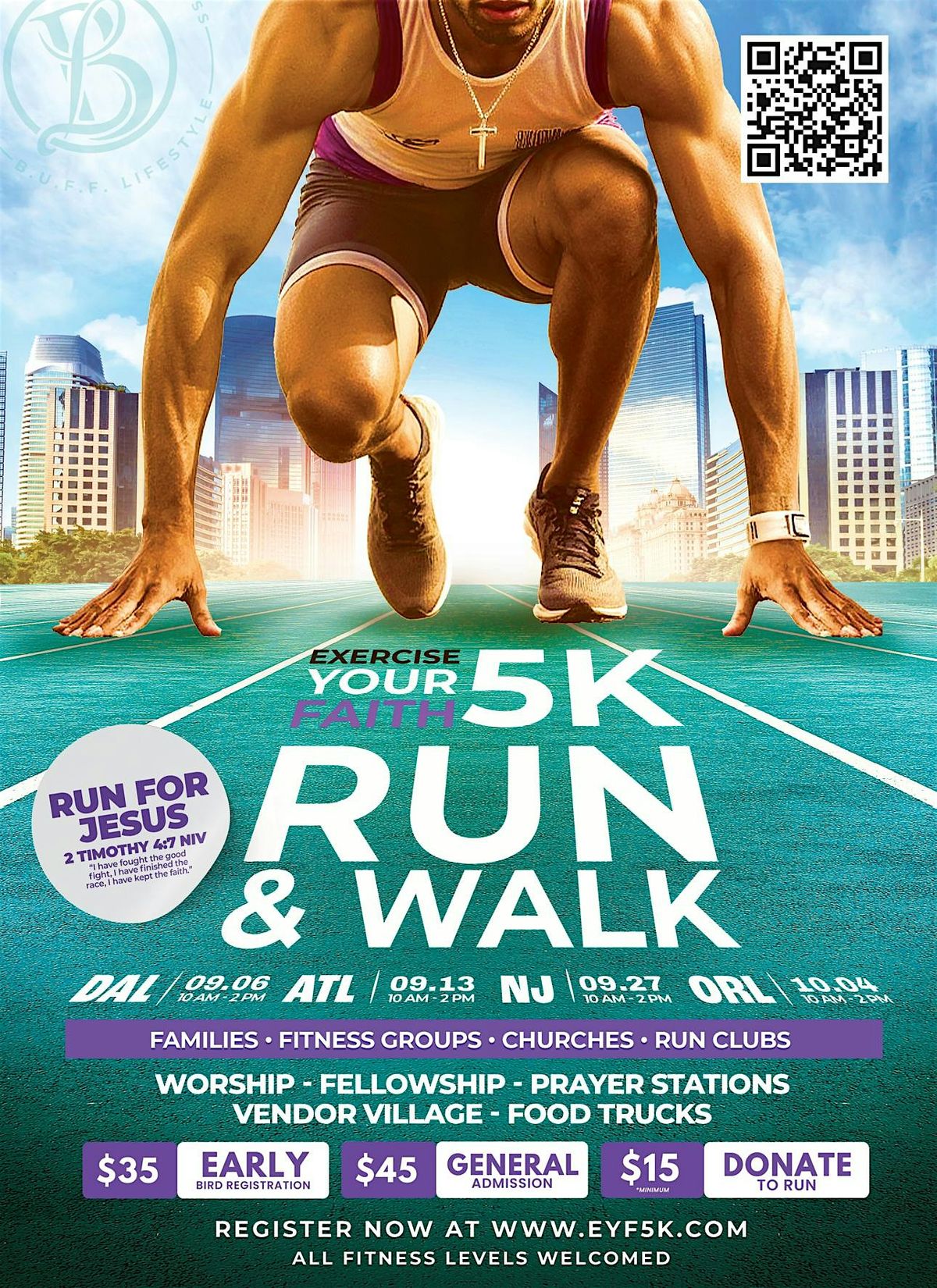 Exercise Your Faith 5K (Orlando, FL)